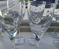 John Rocha Waterford Crystal Imprint Red Wine Glasses x 4