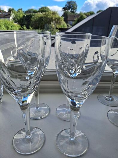 John Rocha Waterford Crystal Imprint Red Wine Glasses x 4