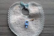Vintage decoration bib&amp;soother