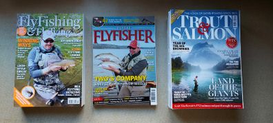 Fly fishing magazine bundle joblot.