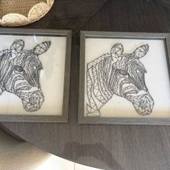 framed animal prints
