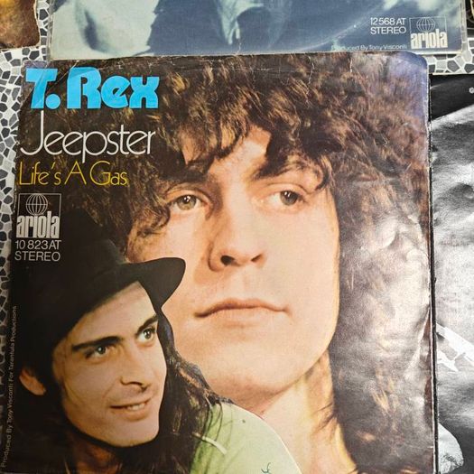 6 T.Rex Marc Bolan German PS 7"s