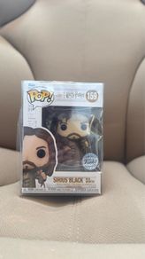 Funko Pop #159 Sirius Black with Wormtail, Harry Potter Special/Limited Edition | Mint in Box with Protector
