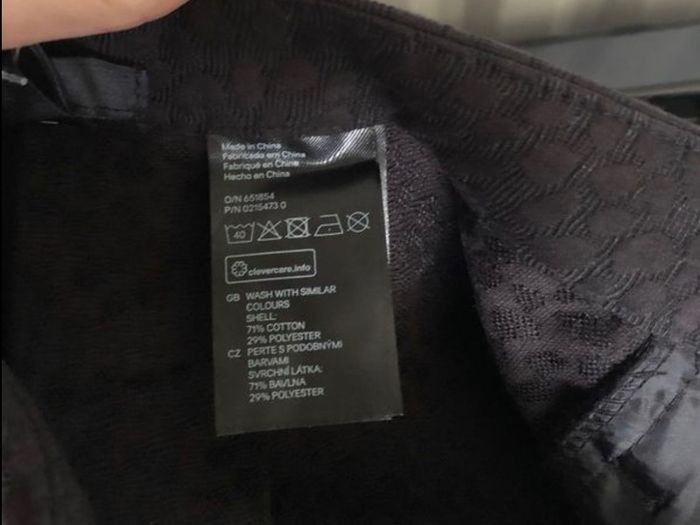 Bnwt black H&M skirt
