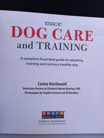 SALE! DOG CARE & TRAINING - A complete illustrated guide to adopting, house-training and raising a healthy dog
