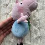 Ty Beanie Babies George Peppa Pig Dine-Saw Plush Used Please look at the pictures Image 2