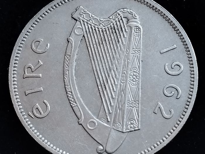 Ireland - 1962 - Half Crown - Horse - KM.16a - [2034]
