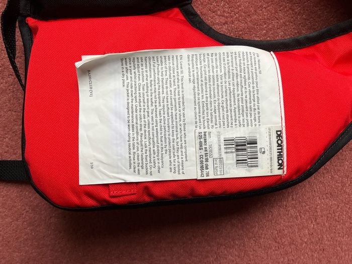 Child's buoyancy aid