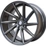 17" Vossen CVT Type silver Alloys Seat Audi Skoda Vw 5x112 Image 6