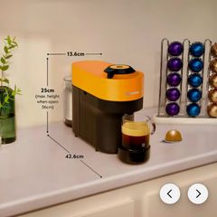 Nespresso Coffee Machine - Mango Yellow