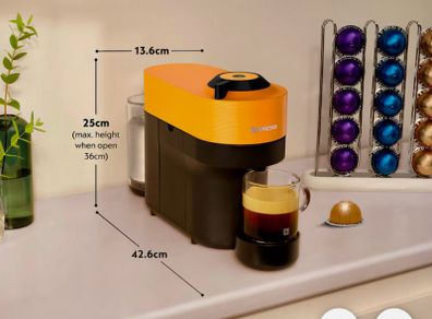 Nespresso Coffee Machine - Mango Yellow