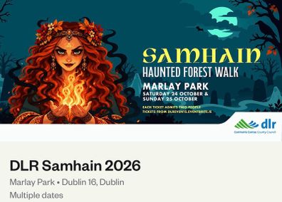 Samhain at Marlay Park 24/10/2026