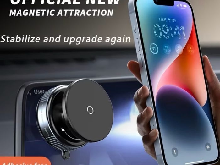 5 in 1 Magnetic Car Phone Holder 360 Foldable Suction Mount Universal GPS