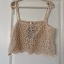 H&M Cropped Cami Top Brand New Image 3