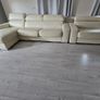 leather cream couches Image 2