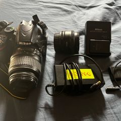 Nikon D3200 DSLR + 18-55mm + 50mm f/1.8D