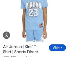 kid Air Jordan t shirt