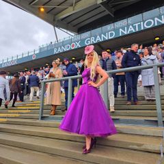 Beautiful Purple Prom style dress