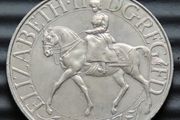 1977 Silver Jubilee Crown - Elizabeth II &amp; Philip