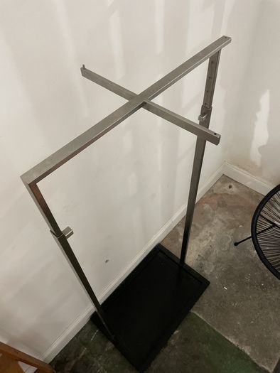 Clothes Rack Used T shape heavy duty