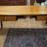 Antique Solid Oak Desk Image 2