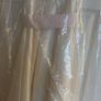 Marks and Spencer ivory dress with pink bow Image 3
