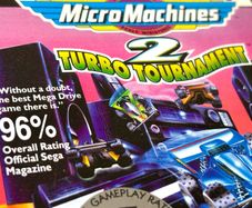 Micro Machines 2 Turbo Tournament for Sega Mega Drive - Boxed and Minty