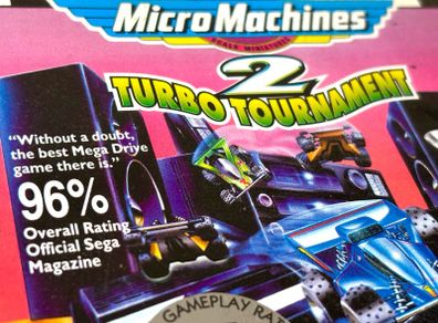 Micro Machines 2 Turbo Tournament for Sega Mega Drive - Boxed and Minty