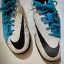 Ladies  Nike Blue & White trainers as new Size 5 Image 5