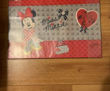 Kids Miss Minnie Desk Protector 68x44cm