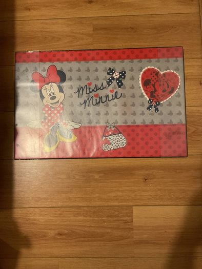 Kids Miss Minnie Desk Protector 68x44cm
