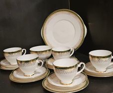 Royal Grafton Majestic Green Tea Set
