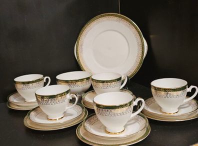Royal Grafton Majestic Green Tea Set