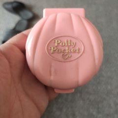 Polly Pocket Pink Shell Bluebird 1989 Nancy The Wedding Bridal Groom Church
