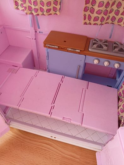 Our Generation dolls Camper Van with foldable sofa bed