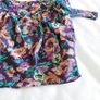 Purple Floral Mini Skirt - Size 8 Image 6