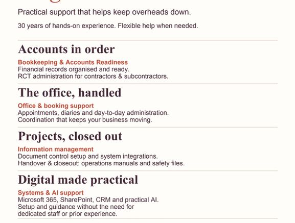 Independent Admin Services