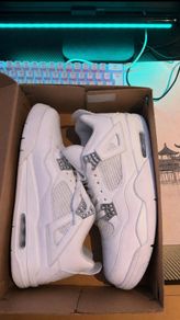 White jordan 4