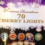 Cherry Lights 70 Christmas Lights Plug in Mains Operated Image 2