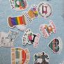 Cute 2 pieces  Sewing Crafting quiltting stickers for Crafting Sewing machine etc Image 2