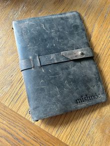 A5 Leather Refillable Notebook