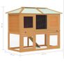 Animal Rabbit Cage Double Floor Wood Image 5