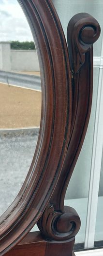 Antique style dressing table mirror