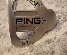 Ping Craz-e C Centre Shafted Putter, Black Dot, Right Handed, 34.5 Long