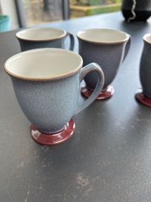 Denby Storm Coffee Mugs