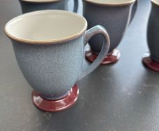 Denby Storm Coffee Mugs