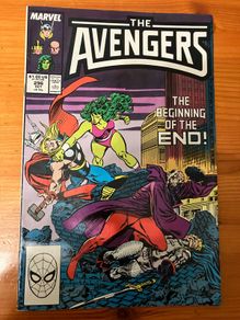 Comic: 'The Avengers' 296 / October 1988