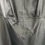 DKNY Leather Front Dress Asymmetric Design Image 3