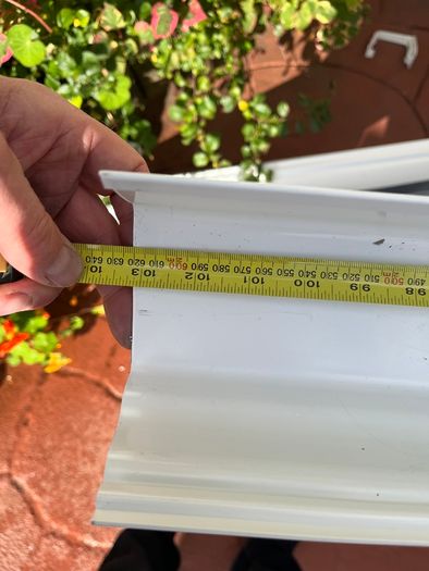White gutter