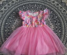 pink baby girl dress